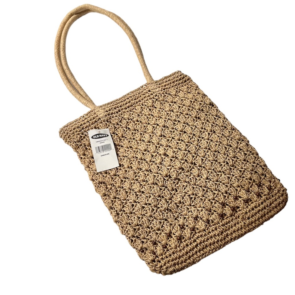 Old Navy Woven Beaded Purse